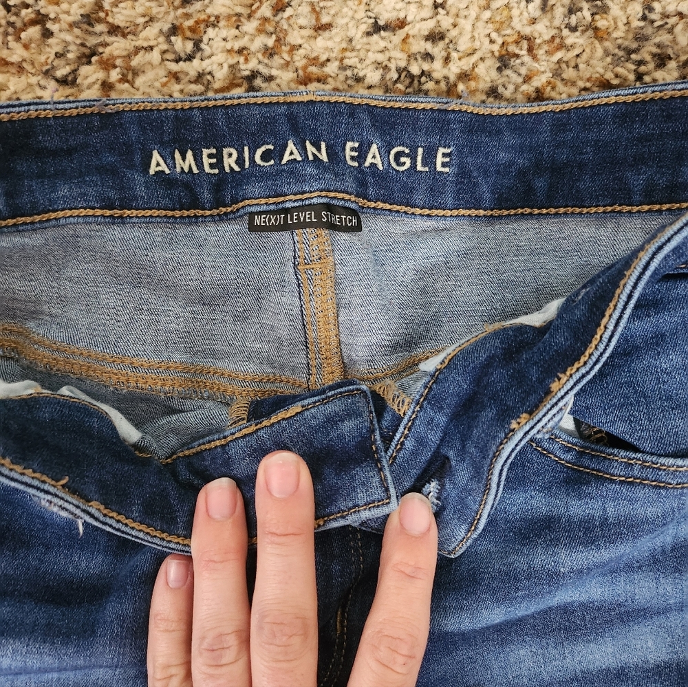 American eagle super stretch jeans